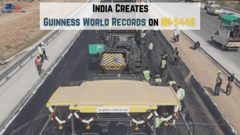 India Sets Guinness Records for Rapid Highway Construction - Truck Bus ...